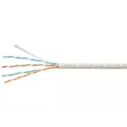Купить кабель витая пара U/UTP 5e кат. 4 пары Cabeus UTP-4P-Cat.5e-SOLID-LSZH-GY-LIGHT в Москве, смотреть цены  в интернет-магаз