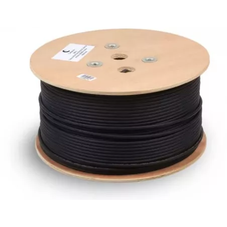 Купить кабель витая пара F/UTP 5e кат. 4 пары Cabeus FTP-4P-CAT.5E-SOLID-OUT-PE-UV в Москве, смотреть цены  в интернет-магазине 