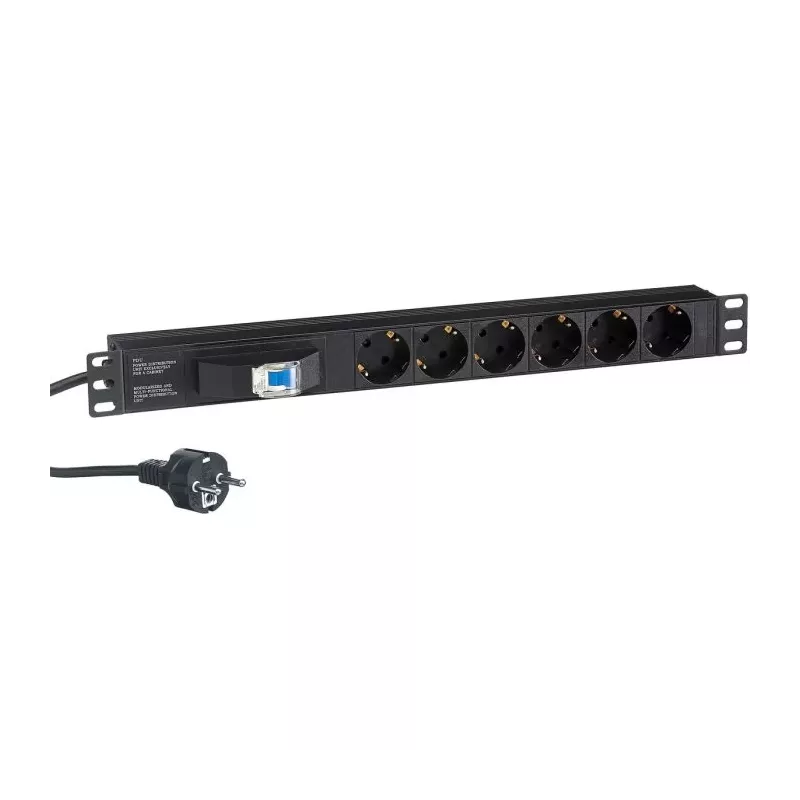 Купить блок розеток Exegate ServerPro PDU-19H610 Al-6S-EU2.5CU-1P в Москве, смотреть цены EX280835RUS в интернет-магазине goldby