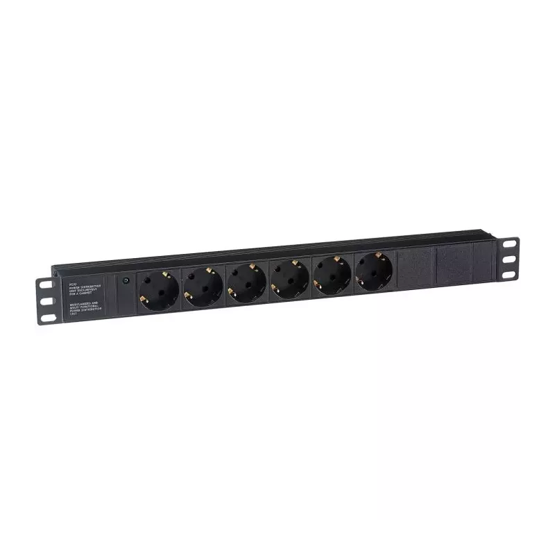 Купить блок розеток Exegate ServerPro PDU-19H601 Al-6S-C14 в Москве, смотреть цены EX280825RUS в интернет-магазине goldbyte.ru
