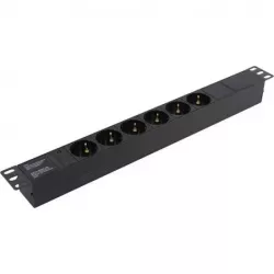 Купить блок розеток Exegate ServerPro PDU-19H601 Al-6S-C14 в Москве, смотреть цены EX280825RUS в интернет-магазине goldbyte.ru