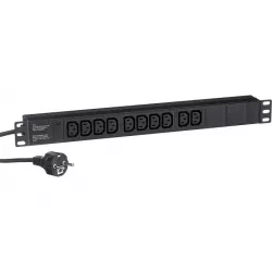 Купить блок розеток 19", 10 розеток Exegate ServerPro PDU-19H005 Al-10C13-EU3CU в Москве, смотреть цены EX280863RUS в интер