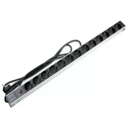 Купить блок розеток 19", 13 розеток Cabeus PDU-13P-F-2EU в Москве, смотреть цены  в интернет-магазине goldbyte.ru