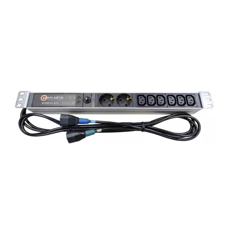 Купить блок розеток Bonch BONCH-ATS/PDU 8A-2S/6C13-C14/C14 в Москве, смотреть цены  в интернет-магазине goldbyte.ru