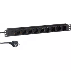 Купить блок розеток Exegate ServerPro PDU-19H902 Al-9S-EU1.8CU в Москве, смотреть цены EX280848RUS в интернет-магазине goldbyte.