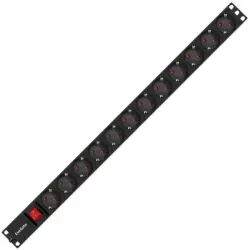 Купить блок розеток Exegate PDU-V120 Al-12S-EU2.5-SW в Москве, смотреть цены EX296172RUS в интернет-магазине goldbyte.ru