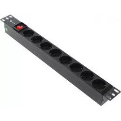 Купить блок розеток 19", 8 розеток 5bites PDU819P-08 в Москве, смотреть цены  в интернет-магазине goldbyte.ru