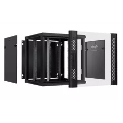 Купить шкаф настенный 19", 18U Cabcoil CC-WL-18.6.6-G-BK в Москве, смотреть цены  в интернет-магазине goldbyte.ru