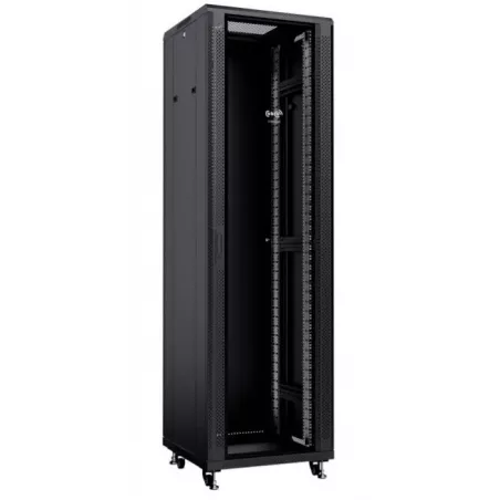 Купить шкаф напольный 19", 37U Cabcoil CC-FL-37.6.6-G-BK в Москве, смотреть цены  в интернет-магазине goldbyte.ru