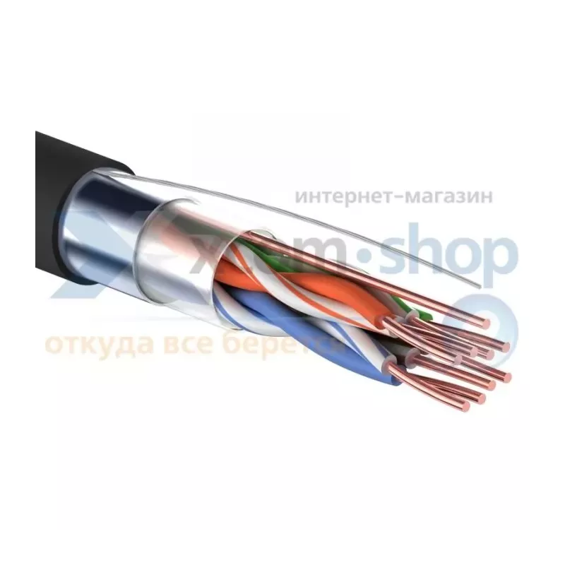 Купить кабель витая пара F/UTP 5e кат. 4 пары PROconnect 01-0154 в Москве, смотреть цены  в интернет-магазине goldbyte.ru