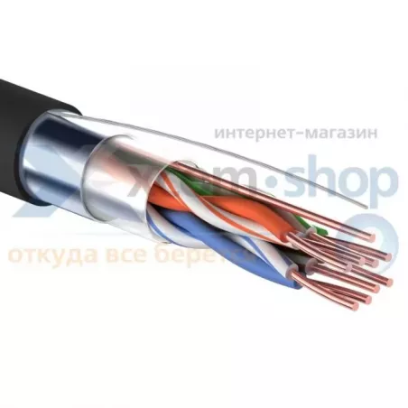 Купить кабель витая пара F/UTP 5e кат. 4 пары PROconnect 01-0154 в Москве, смотреть цены  в интернет-магазине goldbyte.ru