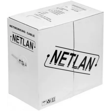 Купить кабель витая пара U/UTP 5e кат. 4 пары Netlan EC-UU004-5E-PE-BK в Москве, смотреть цены  в интернет-магазине goldbyte.ru