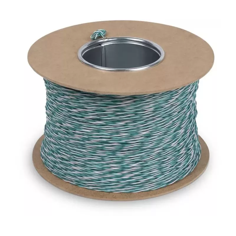 Купить кабель витая пара U/UTP 5e кат. 1 пара Cabeus UTP-1P-Cat.5e-SOLID-CROSS-100-GN в Москве, смотреть цены  в интернет-магази
