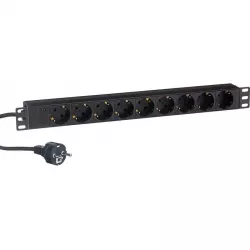 Купить блок розеток Exegate ServerPro PDU-19H904 Al-9S-EU2.5CU в Москве, смотреть цены EX280850RUS в интернет-магазине goldbyte.