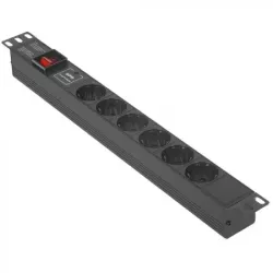 Купить блок розеток Exegate ServerPro PDU-19H607 Al-6S-C14-SW-SPD1 в Москве, смотреть цены EX280832RUS в интернет-магазине goldb