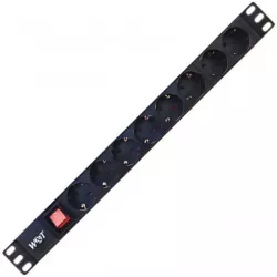 Купить блок розеток 19", 8 розеток W&amp;T WT-PDU-G8 в Москве, смотреть цены  в интернет-магазине goldbyte.ru