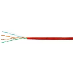 Купить кабель витая пара U/UTP 5e кат. 4 пары Cabeus UTP-4P-Cat.5e-SOLID-RD-100 в Москве, смотреть цены  в интернет-магазине gol
