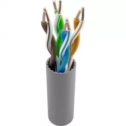Купить кабель витая пара U/UTP 5e кат. 4 пары NTSS NTSS-IN-UTP4-5e-PVC-GY в Москве, смотреть цены  в интернет-магазине goldbyte.