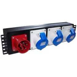 Купить блок розеток 19", 3 розетки TWT TWT-PDU-32AI9-3P в Москве, смотреть цены  в интернет-магазине goldbyte.ru