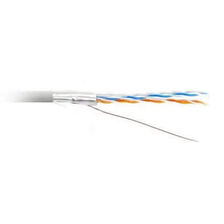 Купить кабель витая пара U/UTP 5e кат. 2 пары Hyperline UUTP2-C5-S24-IN-LSZH-GY-500 в Москве, смотреть цены  в интернет-магазине