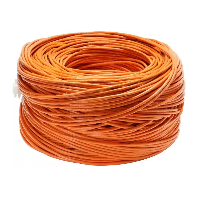 Купить кабель витая пара U/UTP 6a кат. 4 пары Cabeus UTP-4P-Cat.6a-SOLID-LSZH-OR в Москве, смотреть цены  в интернет-магазине go