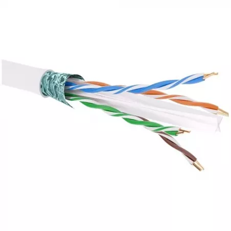 Купить кабель витая пара F/UTP 6 кат. 4 пары DKC RN6FUK01WH в Москве, смотреть цены DKC RN6FUK01WH в интернет-магазине goldbyte.
