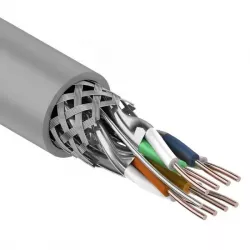 Купить кабель витая пара S/FTP 7 кат. 4 пары Rexant 01-0542 в Москве, смотреть цены  в интернет-магазине goldbyte.ru