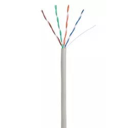 Купить кабель витая пара U/UTP 5e кат. 4 пары Netlan EC-UU004-5E-PVC-GY-1 в Москве, смотреть цены  в интернет-магазине goldbyte.