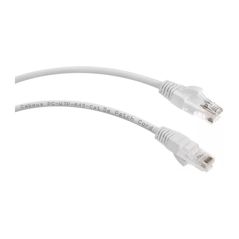 Купить кабель патч-корд U/UTP 5e кат. 0.15м Cabeus PC-UTP-RJ45-Cat.5e-0.15m-WH в Москве, смотреть цены  в интернет-магазине gold