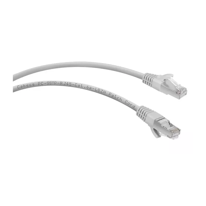 Купить кабель патч-корд SSTP 6a кат. 3м Cabeus PC-SSTP-RJ45-Cat.6a-3m-LSZH в Москве, смотреть цены  в интернет-магазине goldbyte