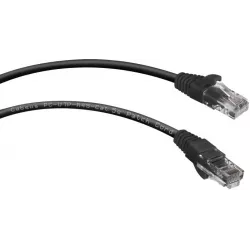 Купить кабель патч-корд U/UTP 5e кат. 0.3м Cabeus PC-UTP-RJ45-Cat.5e-0.3m-BK в Москве, смотреть цены  в интернет-магазине goldby
