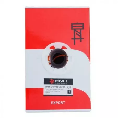 Купить кабель витая пара U/UTP 5e кат. 4 пары BNH B010.N-U/UTP-5E-LSZH-OR в Москве, смотреть цены  в интернет-магазине goldbyte.