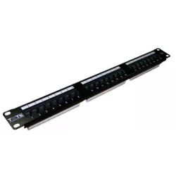 Купить патч-панель 19, 24xRJ45, UTP, Кат. 6 TWT TWT-PP24UTP/6 в Москве, смотреть цены  в интернет-магазине goldbyte.ru