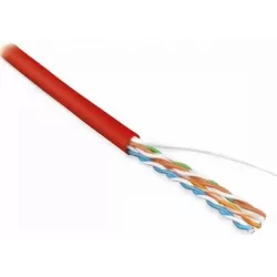 Купить кабель витая пара U/UTP 5 кат. 4 пары Lanmaster LAN-5EUTP-PT-LSZH-RD в Москве, смотреть цены  в интернет-магазине goldbyt