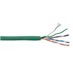 Купить кабель витая пара U/UTP 5e кат. 4 пары Lanmaster LAN-5EUTP-PT-LSZH-GN в Москве, смотреть цены  в интернет-магазине goldby