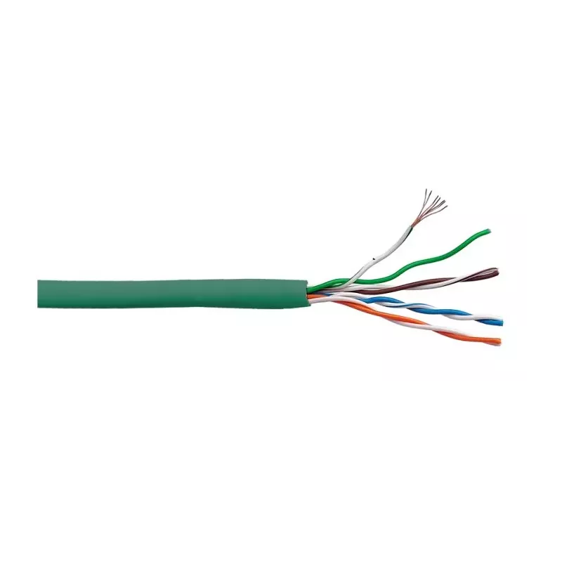 Купить кабель витая пара U/UTP 5e кат. 4 пары Lanmaster LAN-5EUTP-PT-LSZH-GN в Москве, смотреть цены  в интернет-магазине goldby