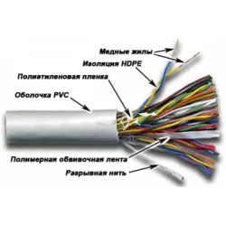Купить кабель витая пара U/UTP 3 кат. 50 пар TWT TWT-3UTP50 в Москве, смотреть цены  в интернет-магазине goldbyte.ru