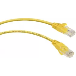 Купить кабель патч-корд U/UTP 5e кат. 0.5м Cabeus PC-UTP-RJ45-Cat.5e-0.5m-YL в Москве, смотреть цены  в интернет-магазине goldby