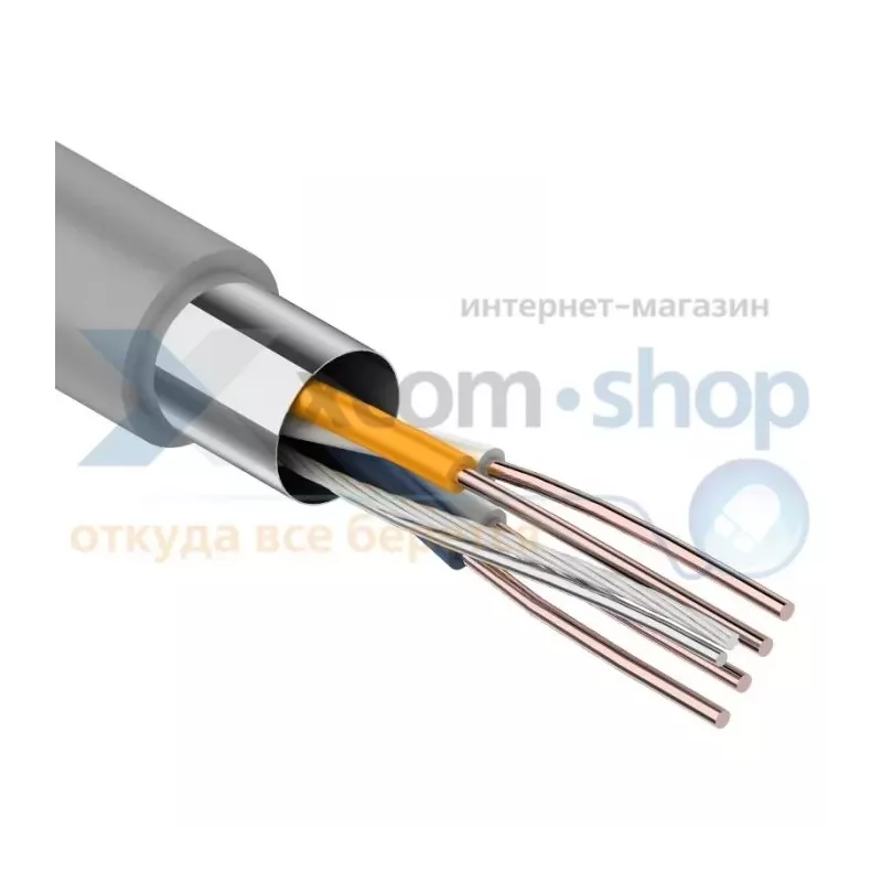 Купить кабель витая пара F/UTP 5e кат. 2 пары Rexant 01-0122 в Москве, смотреть цены  в интернет-магазине goldbyte.ru