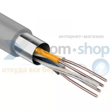 Купить кабель витая пара F/UTP 5e кат. 2 пары Rexant 01-0122 в Москве, смотреть цены  в интернет-магазине goldbyte.ru