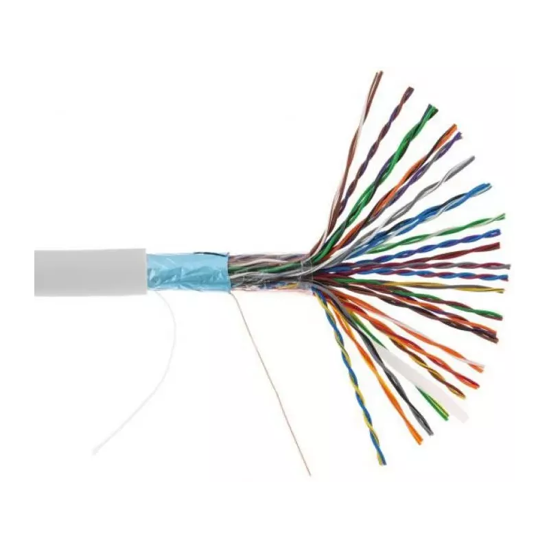 Купить кабель витая пара F/UTP 5e кат. 25 пар Netlan EC-UF025-5-PVC-GY-3 в Москве, смотреть цены  в интернет-магазине goldbyte.r