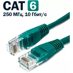 Купить кабель патч-корд U/UTP 6 кат. 1м Filum FL-U6-C-LSZH-1M-G в Москве, смотреть цены  в интернет-магазине goldbyte.ru
