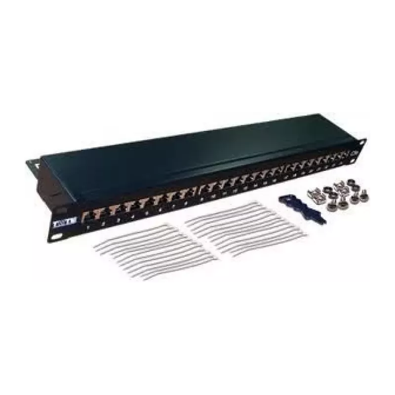Купить патч-панель 19", 24xRJ45, FTP, Кат. 5е TWT TWT-PP24STP в Москве, смотреть цены  в интернет-магазине goldbyte.ru