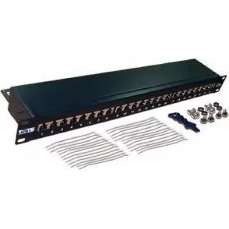 Купить патч-панель 19", 24xRJ45, FTP, Кат. 5е TWT TWT-PP24STP в Москве, смотреть цены  в интернет-магазине goldbyte.ru