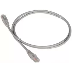 Купить кабель патч-корд U/UTP 5e кат. 0.3м TWT TWT-45-45-0.3-GY в Москве, смотреть цены  в интернет-магазине goldbyte.ru
