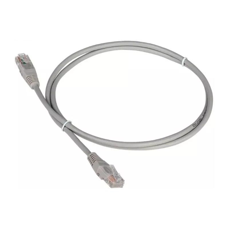 Купить кабель патч-корд U/UTP 5e кат. 0.5м TWT TWT-45-45-0.5-GY в Москве, смотреть цены  в интернет-магазине goldbyte.ru
