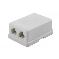 Купить телефонная розетка настенная Filum FL-TA-SOCKET-2 в Москве, смотреть цены  в интернет-магазине goldbyte.ru