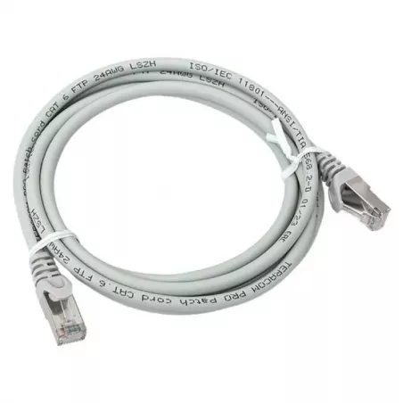 Купить кабель патч-корд EKF TRP-6FTP-LSH-2M-GY в Москве, смотреть цены  в интернет-магазине goldbyte.ru