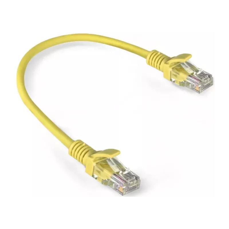 Купить кабель патч-корд U/UTP 5e кат. 0.3м Exegate UTP-RJ45-RJ45-5e-0,3M-LSZH-YL в Москве, смотреть цены EX286374RUS в интернет-