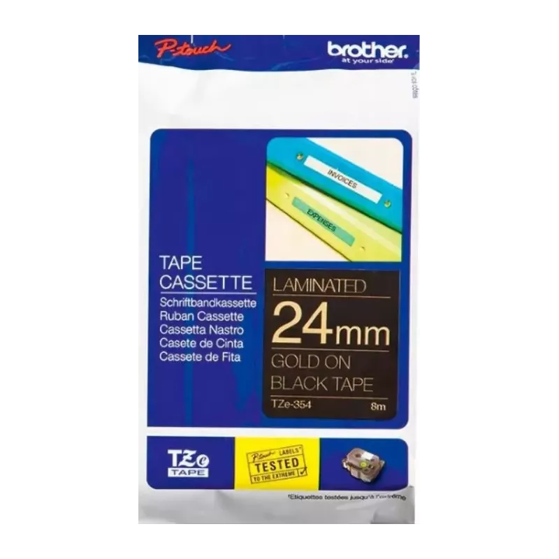Купить наклейка Brother TZE354 в Москве, смотреть цены  в интернет-магазине goldbyte.ru